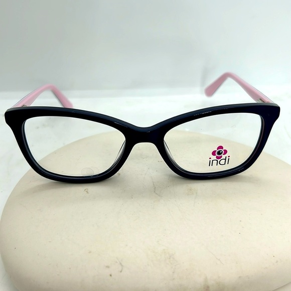 Indi Kids Glasses. Frames. KG 20238. 48-16-130. 4816 Navy. NWT